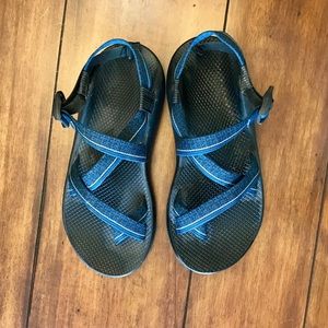 CHACO: classic blue stripe